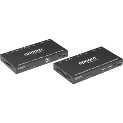 Kit Extensor HDMI | 4K2K@60HZ | HDR 4:4:4 | HDBaseT | 100M | Salida de Audio | HDCP 2.2 | IR Bidireccional | Admite la función USB KVM