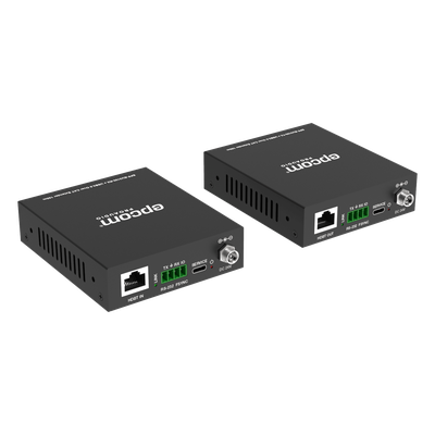 Extensor USB 3.0 | Hasta 100 m por CAT6a | PoC Bidireccional 24 Vcc | RS-232 | 4x USB-A