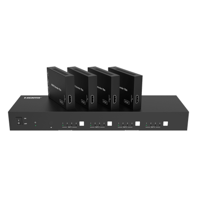 Extensor 4×4 HDMI sobre CAT 70 metros