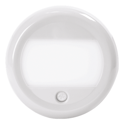 Luz de cortesía circular LED para iluminación de interiores con sensor de movimiento PIR