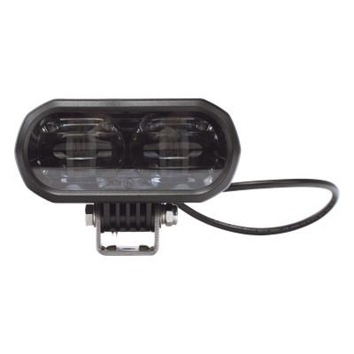 Luz LED de línea roja para limitación de zonas de trabajo en montacargas y vehículos