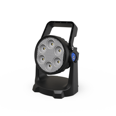 Lámpara de trabajo de mano de 6 LED, con batería recargable y montaje magnético, IP67