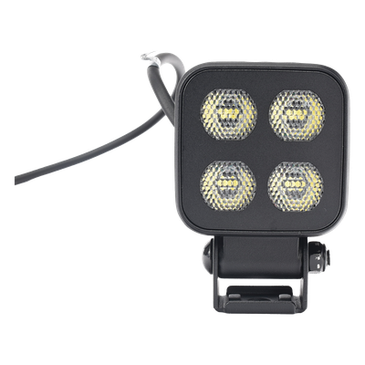 Luz de Trabajo Ultra brillante Cuadrada, 4 LED, 2650 Lúmenes, 12-24 Vcd