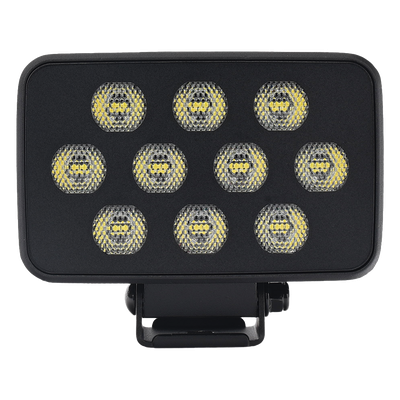 Luz de Trabajo Ultra brillante Cuadrada, 10 LED, 8937 Lúmenes, 12-24 Vcd