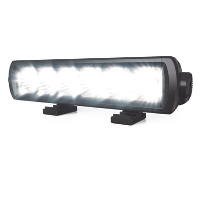 Barra LED color claro de una fila, 12-24 Vcc, 9 pulgadas de largo, 2175 lúmenes, Montaje Permanente