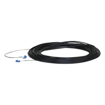 Fibercable de 30 Metros (100 Pies) Monomodo (SM) con Conectores LC, Ideal para Equipos Edgerouter, Edgeswitch y Edgepoint.