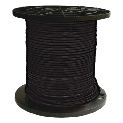 Carrete de 500 metros / Cable Fotovoltaico / Negro / Recubrimiento XLPE / 4mm² / 12 AWG / Hasta 1,800 Vcc