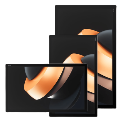 Pantalla Interactiva SUNMI FLEX 3 27″/ Tercera Generación / Diseño Metálico Ultra Delgado / Pantalla Capacitiva Multi-Touch FHD / Procesador Qualcomm Octa-Core / AI Engine / NFC en Pantalla / IP54 / Bluetooth 5.2 / POE