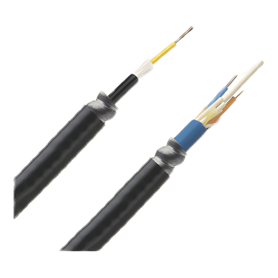 Cable de Fibra Óptica de 6 Hilos, Multimodo OM4 50/125 Optimizada, Interior/Exterior, Armada, Loose Tube 250um, OFCR (Riser), Precio Por Metro
