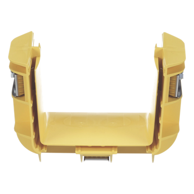 Union Recta «Cople», Para Canaleta FiberRunner™ 4X4, Color Amarillo