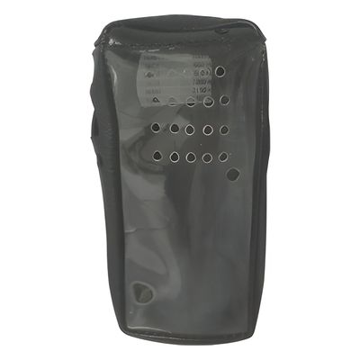Funda Reforzada de Piel con Frente Transparente para IC-F14/S, IC-F24/S, IC-F3021/S/T, IC-F4021/S/T, IC-F33G/S/T, IC-F43G/S/T/TR.