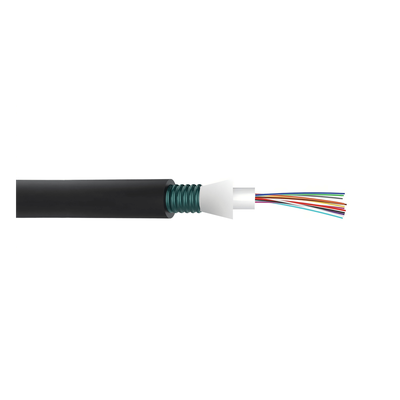 Cable de Fibra Óptica de 24 Hilos, Monomodo OS2, Interior/Exterior, Armada, Loose Tube 250um, OFCP (Plenum), Precio Por Metro