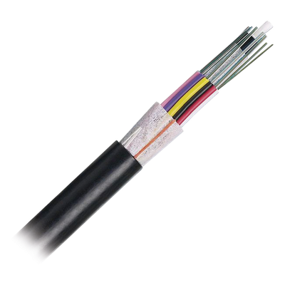 Cable de Fibra Óptica de 6 Hilos, OSP (Planta Externa), No Armada (Dieléctrica), 250um, Monomodo OS2, Precio Por Metro