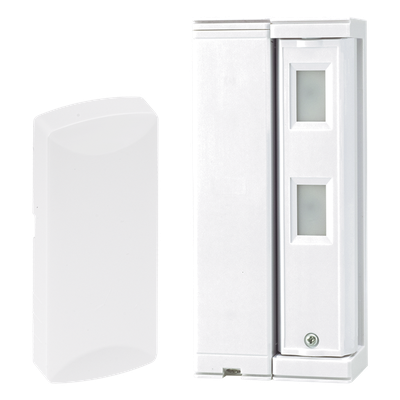 Sensor de Movimiento  Inalambrico/ Tipo Cortina / Ajuste de detección 2m o 5m / 100% Exterior / Inalámbrico / Incluye transmisor SFWST232 para paneles Honeywell / Proteja fachadas, puertas, ventanas, balcones y mas!
