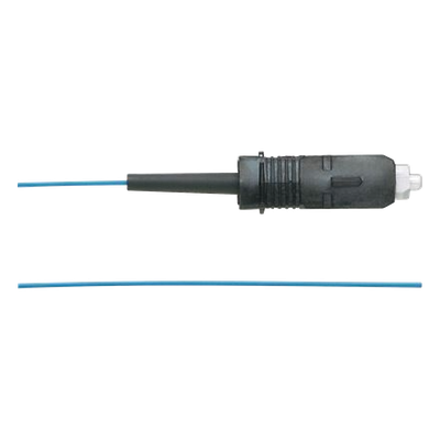 Pigtail de Fibra Óptica SC Simplex, Multimodo OM3 50/125, 900um, Color Aqua, 1 Metro (3.28 Pies)