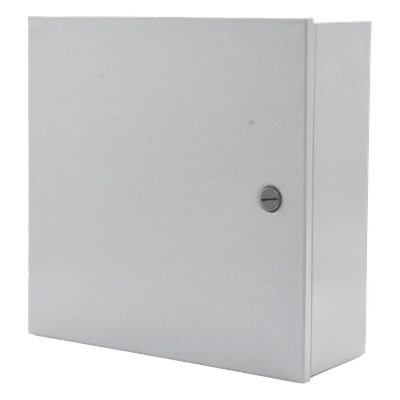 Gabinete de Acero, Uso Interior (Nema 1) de 80 x 60 x 20 cm con Placa Interna / Tipo Telefónico.