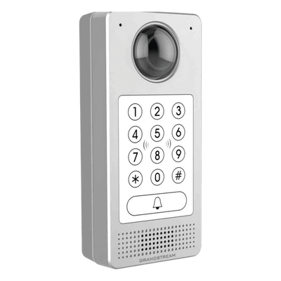 Videoportero IP (SIP) FISHEYE, apertura por código, Antivandálico, llamada y/o tarjeta, teclado retro-iluminación