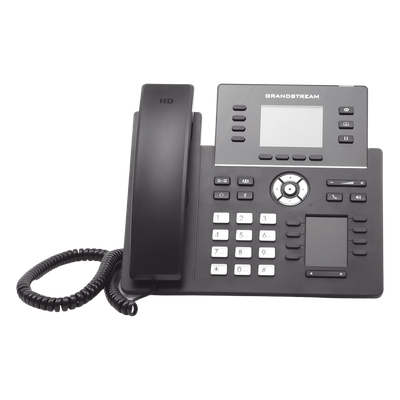 Teléfono IP Wi-Fi, Grado Operador, 4 líneas SIP con 4 cuentas, pantalla a color 2.8″, puertos Gigabit, Bluetooth, PoE, codec Opus, IPV4/IPV6 con gestión en la nube GDMS