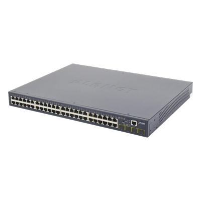 Switch Administrable Capa 2 de 48 Puertos Gigabit 10/100/1000T, 4 Puertos SFP 100/1000X