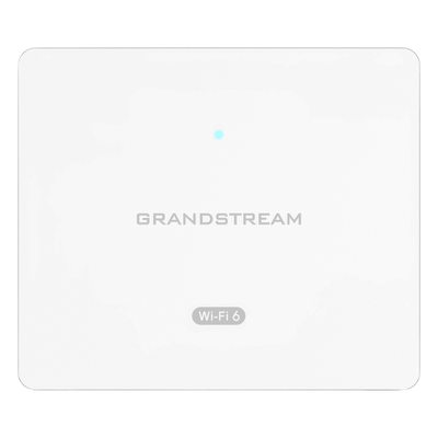 Punto de Acceso Wi-Fi 6 AX3000 / 3 Gbps / 4 Puertos Gigabit con PoE / MU-MIMO 2×2 (2.4GHz) y 3×3 (5GHz) / Hasta 256 Clientes Simultáneos / Cobertura de 100 mts / Gestión en la Nube GDMS