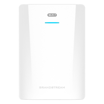Punto de Acceso Wi-Fi 7 para Pared / GWN7670WM / MIMO 2×2:2 DL-UL OFDMA / Modulación 4096 QAM / 2.5G Ethernet PoE+ / Hasta 256 Clientes / QoS Avanzado / Cobertura 175 mts / Gestión Integrada y en la Nube