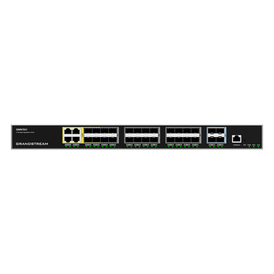 Switch de Agregación Capa 3 Administrable / GWN7830 – GWN7831 – GWN7832 / 48-120 Gbps Throughput / 4-12 Puertos 10G SFP+ / Stacking / Gestión Cloud GDMS / IPv4/IPv6