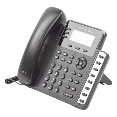Teléfono IP SMB de 3 líneas con 3 teclas de función, 8 teclas de extensión BLF y conferencia de 4 vías, PoE