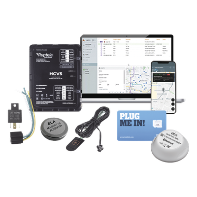 Kit de Localizador 4G LTE / Incluye MICROSIM30M2M +  datos por 1 mes + 1 EPCOMGPSMENSUAL + 12RELAY + Botón SOS + BLUEPUCKRHT