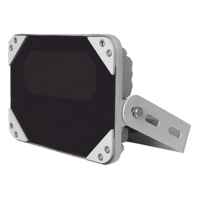 Iluminador IR  de Bajo Consumo / Cobertura 90° / 45 Metros de Iluminación / Exterior IP66 / Montable en Pared