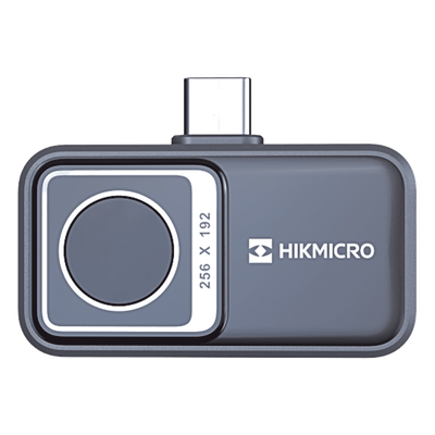Mini2 V2 – Cámara Termográfica para Smartphone / Resolución IR 256 x 192 (49,152 píxeles) / SuperIR / Rango de -20°C a 400°C / Precisión ±2°C o ±2% / Compatible iOS (Lightning & USB-C) y And