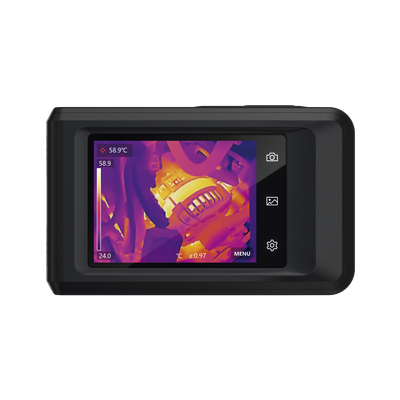 Pocket2 – Cámara Termográfica de Bolsillo / Pantalla Táctil 3.5″ / Resolución IR 256 x 192 y Visual 8MP / Rango de -20°C a 400°C / SuperIR / Wi-Fi y Bluetooth / Memoria 16GB