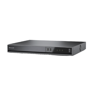 NVR de 16 canales 4K con 16 puertos PoE+ 30 W, 2 bahías HDD y recepción de alarmas, Serie 35