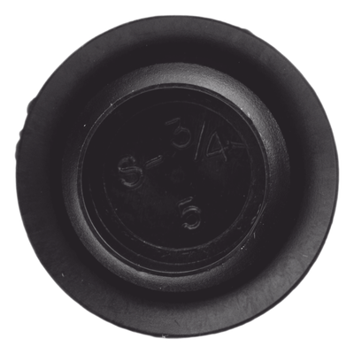 Tapón de plástico para perforación de 3/4″