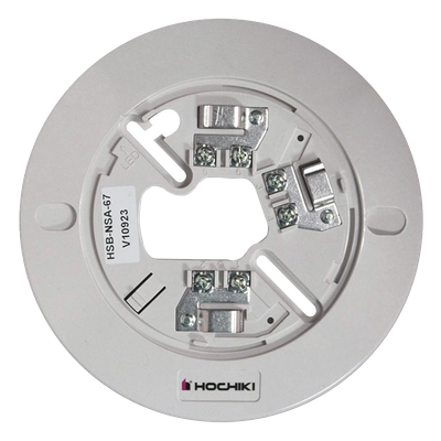 Base De 6″ Color Hueso Para Sensores Análogos Direccionales Hochiki (0300-06820) 7TH Edición UL268