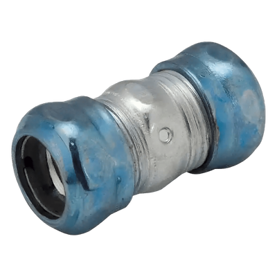 Cople Compresión Hermético de Acero Galvanizado para Pared Delgada de 1 1/4″ .