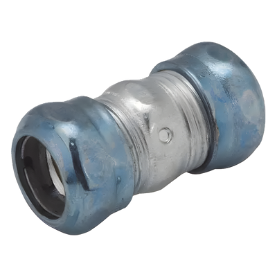 Cople Compresión Hermético de Acero Galvanizado para Pared Delgada de 1 1/2″ .
