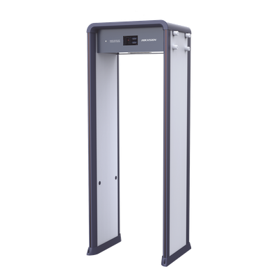 Arco Detector de Metales de 33 Zonas con Pantalla LCD de 7″ / Conteo de personas y Alarmas / Ajuste de Sensibilidad e Interferencias