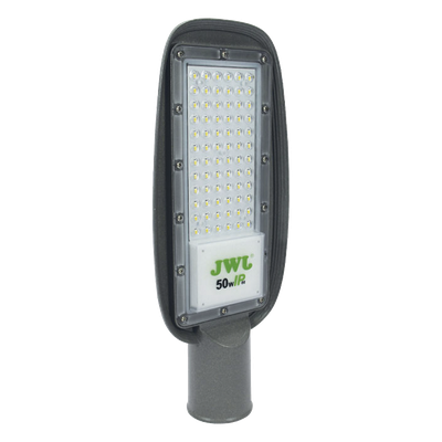 Luminaria LED de 150 W/ 100 – 265 V CA ~50/60 Hz / Fotocelda / Color Blanco/ Dimensiones 525 x 215 x 78 mm / Ángulo de Luz 135°.