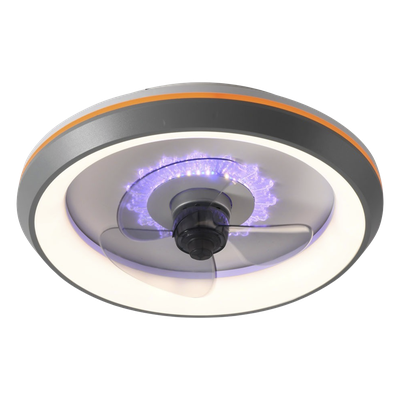 Ventilador de Techo con Luminario LED de  110 V CA 50/60 Hz /  88 W /4500 Lm / 6500 – 4 000 – 2 700 K /6 Tonos de Luz / 500 mm / 6 Velocidades / Dimeable.