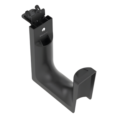 Sujetador STRONGHOLD tipo J (J-Hook), grosor de Brida 1/4″, para Viga instalada con Martillo, hasta 46 Cables Cat6, Nylon 6.6 Metal, Color Negro, 1 pieza