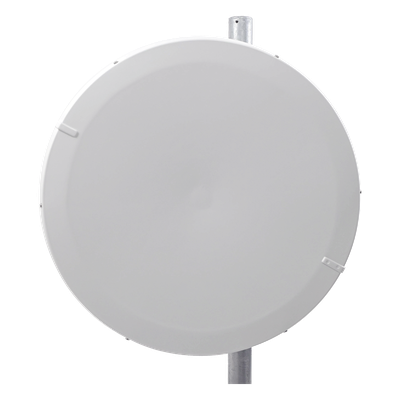Antena Direccional de Alto Rendimiento/ Parábola profunda para mayor aislamiento al ruido / 29 ± 1 dBi / 4.9 – 6.4 GHz / Conectores N-Hembra / Fácil Montaje y Soporte de acero inoxidable / Radomo Incluido