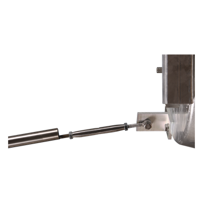 Montaje ajustable para mayor estabilidad y alineación de antenas JRMA01200 y JRCDD35DUPLEX