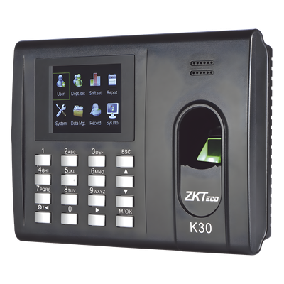 Terminal de Tiempo y Asistencia / Huella y Tarjeta 125 kHz / 1,000 Huellas / Batería de Respaldo / TCP/IP USB / Control de 1 Puerta