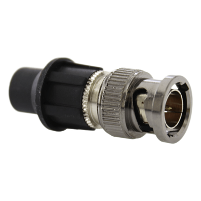 Conector a Presión para Cable Tipo RG6, RG59, RG178 en Sistema CaP (Incluye CaP Color Negro)