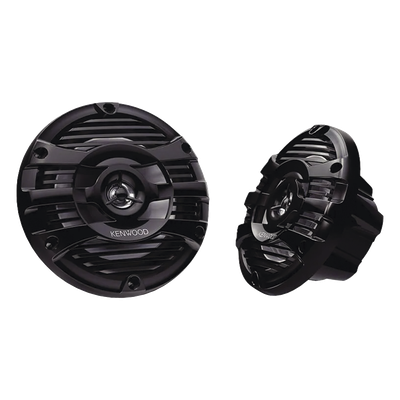 Par de Altavoz Marino de 6.5″ / 2 Vías / 4 Ohm / 50W RMS / PP Resistente al Agua / Rejilla UV