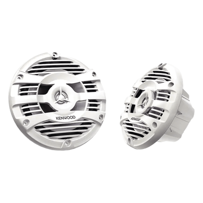 Par de altavoces fabricados en grado marinos en color blanco de 6.5″ potencia máxima de 150 W