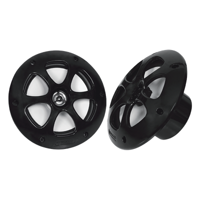 Par de altavoces fabricado en grado marinos en color negro de 6.5″  de 100 W de entrada máxima