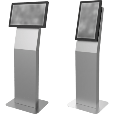 Montaje tipo Kiosko Para Pantallas Indoor Peerless-AV / Base Rectangular / Puertas con Seguridad / Gestión Interna de Cables / Compatible con formato VESA 100×100 a 200×200 (pantalla no incluida)