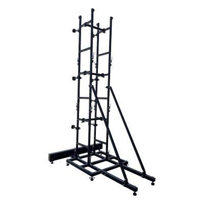 Kit Montaje Videowall 50×50 cm a Piso | Hasta 5m Altura | Soporte Inclinado | HIKVISION
