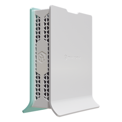 (hAP ax lite) Router WiFi 2.4 Gen6 802.11b/g/n/ax 160mW de potencia, 4 puertos Gigabit